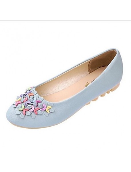 Women's Shoes Patent Leather Flat Heel Round Toe Flats Casual More Colors available