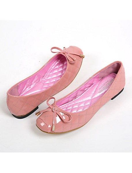 Women's Shoes Leatherette Flat Heel Comfort / Round Toe Flats Casual Pink