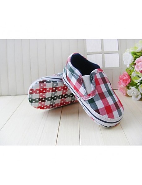 Boy's Flats Spring / Fall / Winter First Walkers / Crib Shoes Twill Athletic Flat Heel Gore Multi-color  