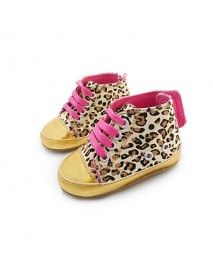 Girl's Flats Spring / Fall / Winter First Walkers / Crib Shoes Twill Athletic Flat Heel Animal Print Animal Print  