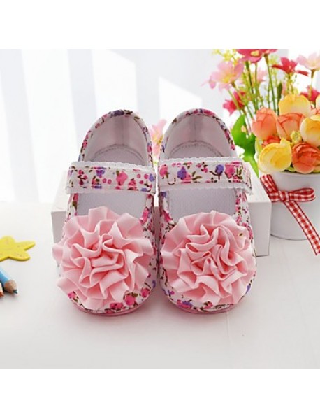 Baby Shoes Outdoor / Work & Duty / Casual Cotton Loafers Pink  