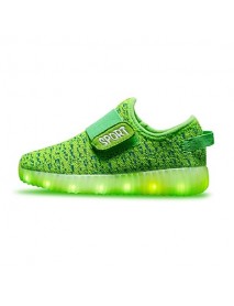 Boy's Sneakers Spring / Summer / Fall Comfort / Round Toe / Flats Tulle Party & Evening / Athletic / LED  