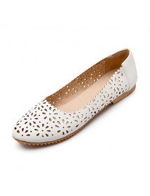 Women's Shoes Flat Heel Comfort / Round Toe Flats Dress / Casual Black / Blue / Pink / White