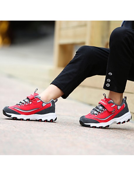 Boy's Athletic Shoes Summer / Fall Comfort Tulle Outdoor / Casual / Athletic Flat Heel Hook & Loop Black / Red / Gray  