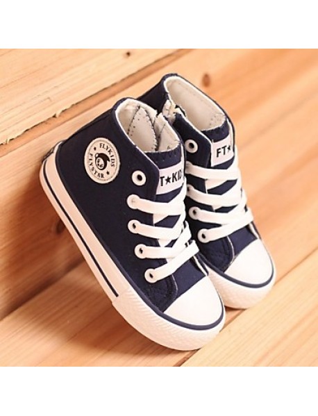 Boy's / Girl's Sneakers Spring / Summer / Fall / Winter Comfort Cotton Casual Black / Blue / Red / White  